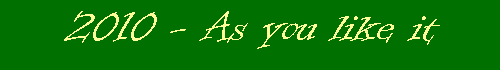 As you like it