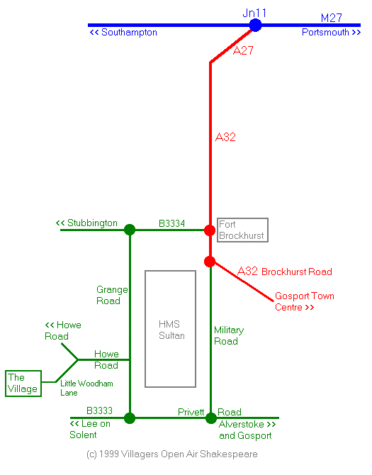 Map Little Woodham