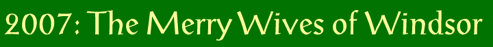 Merry Wives of Windsor