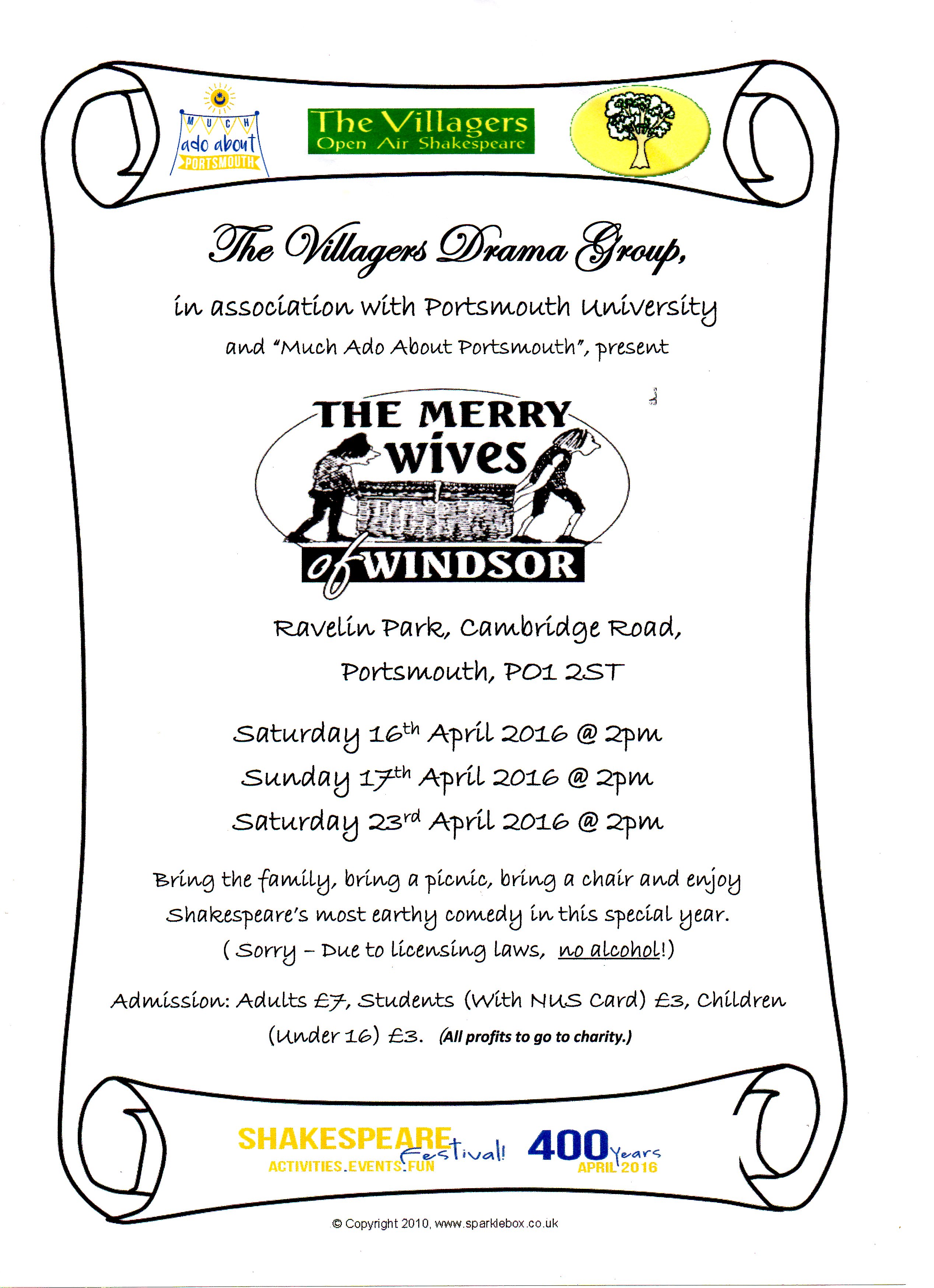 Merry Wives of Windsor poster