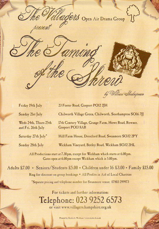 Taming of the Shrew