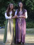 Celia and Rosalind demonstrate synchronised arm linking ...