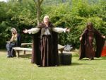 Witch adopts the popular Sound of Music pose