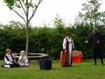 Ross extolling the virtues of polyurethane pots to Lady MacDuff