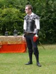 Young Seaward showing off his Elizabethan specs