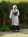The Doctor with her large, A4 sized book of prescriptions