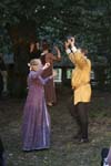 Leonato and Ursula do the "YMCA"