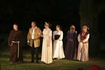 The Friar, the bride and the bride's side guests