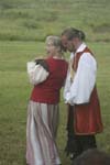 Borachio's flighty piece, Margaret flirting - this time with Benedick