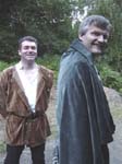 Theseus and Oberon looking shifty