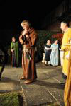 Friar Laurence appears to have bitten his own thumb