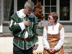 Lucentio tells Biondella about his indigestion
