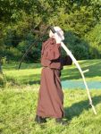 Time with his enormous scythe
