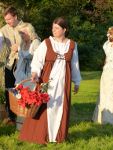 The Shepherdess with floral produce