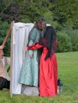 Hermione and Paulina prepare to check out the beehive