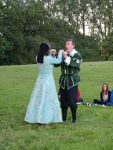 Hermione and Leontes doing the hokey cokey