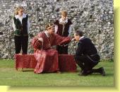 The King of France welcomes Lafew