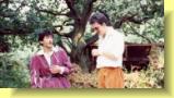 Oliver (left) and Orlando in rehearsal