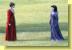 Adriana and Luciana await Antipholus' return