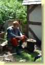 Arviragus in thoughtful mood during rehearsal at Little Woodham