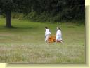 It's a long way down the hill at Wickham when you've got to carry your own luggage.