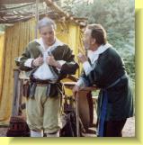 Antonio and Leonato discuss Claudio's proposal