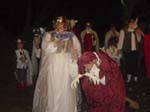 Mistress Quickly makes Sir John grovel