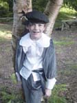 Robert makes a dashing pageboy