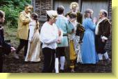 Romeo's first sight of Juliet at the dance