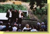 Romeo, Mercutio and Benvolio carousing
