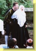 Mercutio gives the Nurse a rousing welcome 