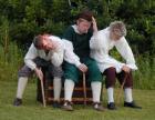 The countrymen despair - not enough girls for the dance, what can they do?